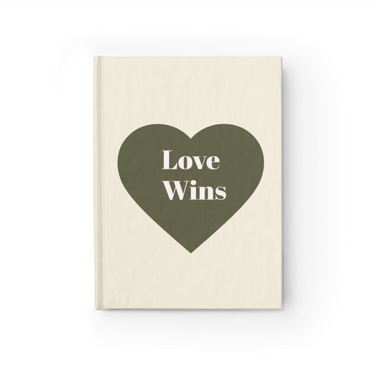 Botanical Journal — Ruled Lined Notebook, Soft Neutral Floral Cover